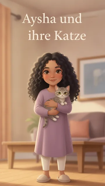 Aysha und ihre Katze